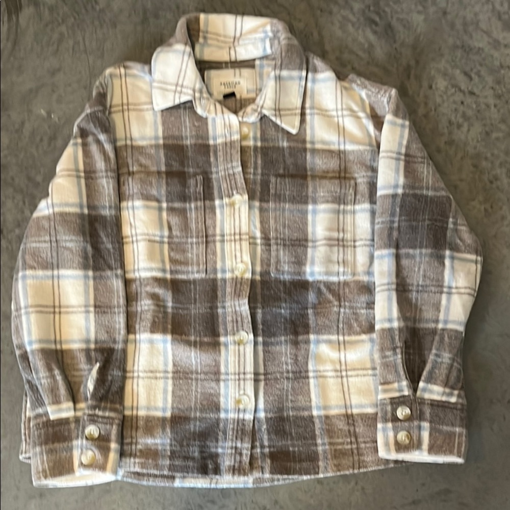 American Eagle Plaid Flannel Shirt